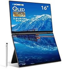 Amazon.co.jp: EHOMEWEI デュアルモニター 16インチ QLED 2.5K